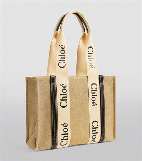 how to spot fake chloe woody tote|chloe medium woody canvas tote.